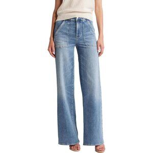 Women’s Denim Shorts Mid Rise Baggy Bermuda Jeans Casual Summer Pants